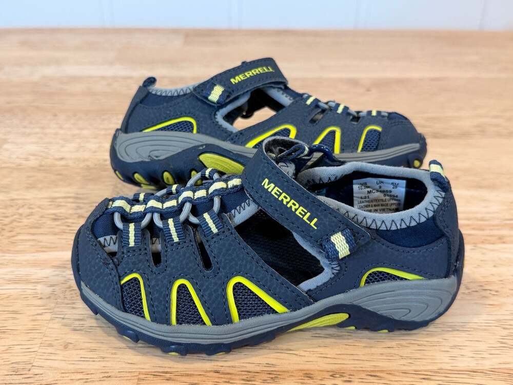 Merrell Hydro H2O Hiker Sandal JR Kids - Navy/Lime